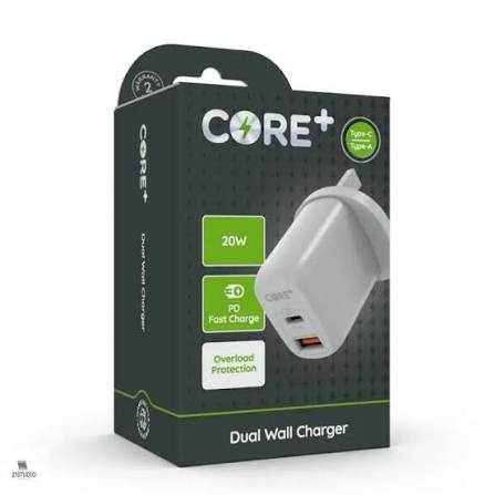 Core Dual Wall Charger